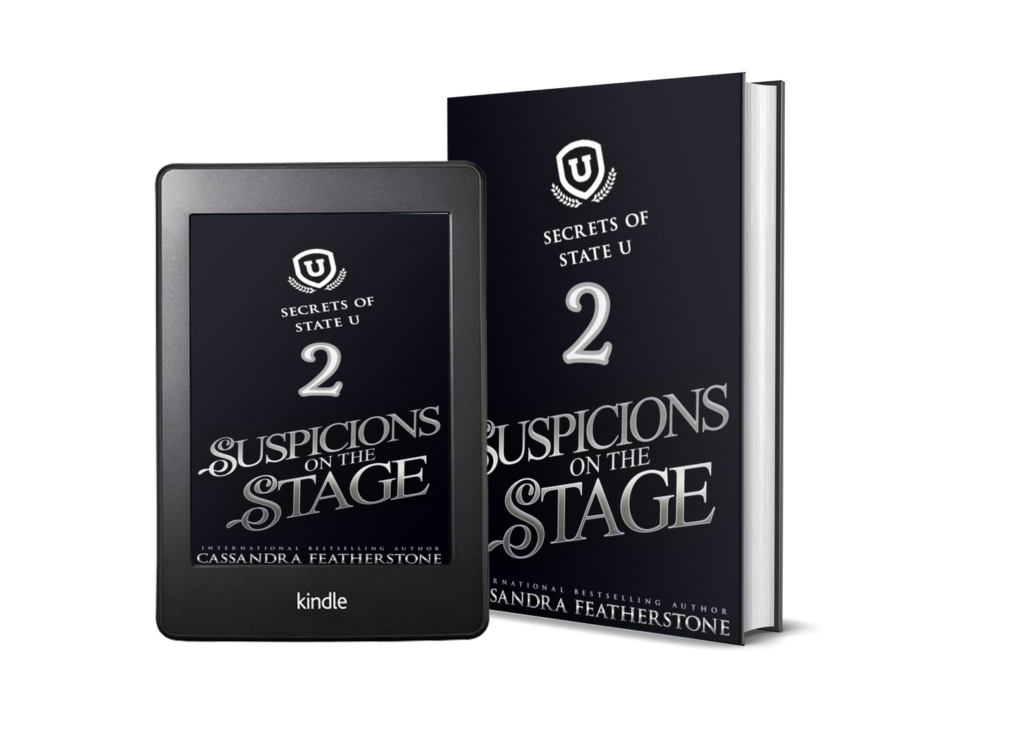 Preorder- Suspicions on the Stage: A Reverse Harem Shifter Age Gap Academy Romance