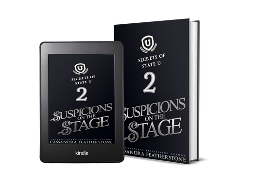 Preorder- Suspicions on the Stage: A Reverse Harem Shifter Age Gap Academy Romance