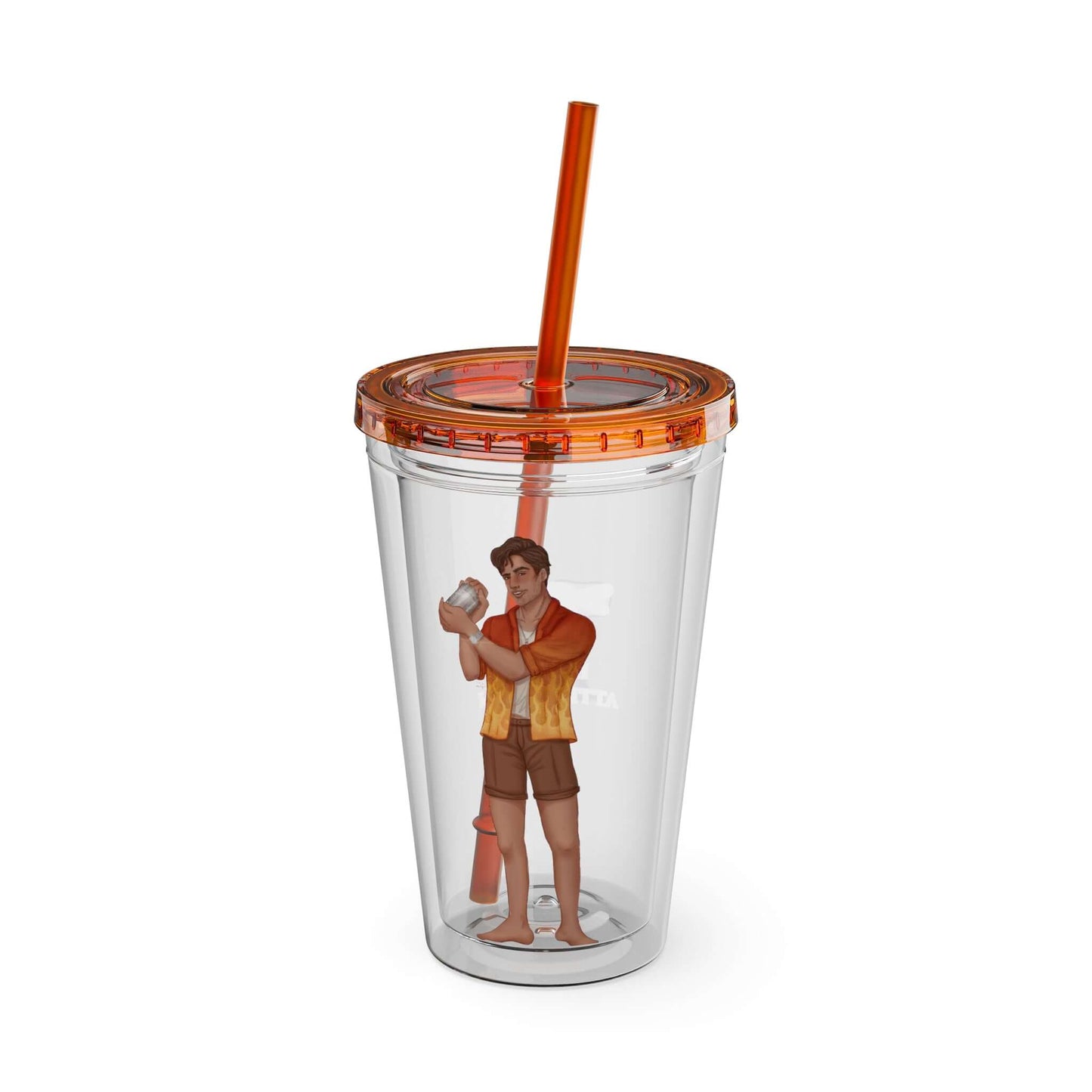 Cassandra Featherstone x Artsiidaisy Javier Acrylic Cup
