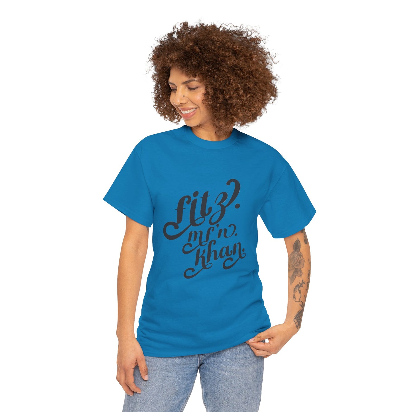 Fitz MF'N Khan Unisex Heavy Cotton Tee