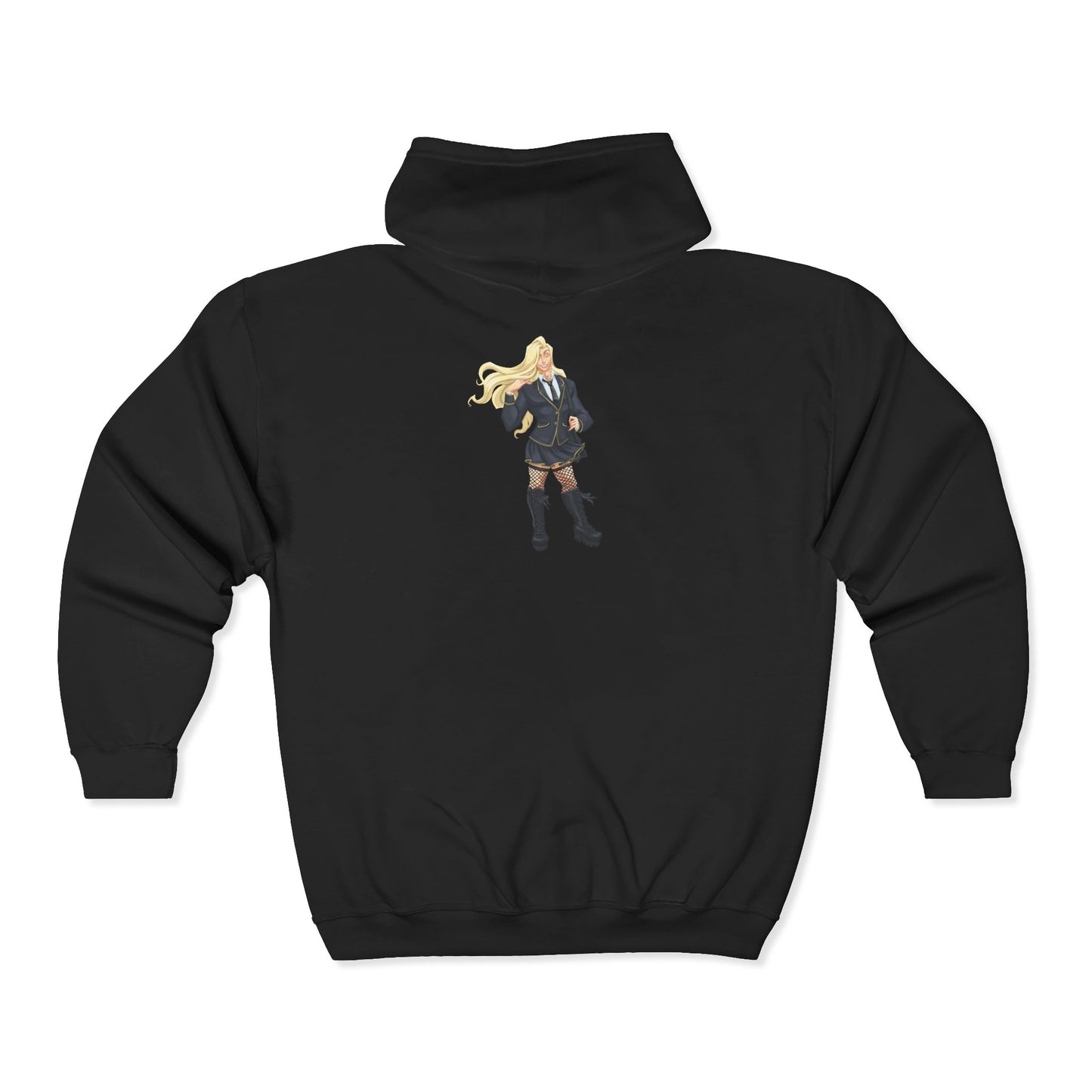 Cassandra Featherstone x Phantom Dame 'Xerxes' Unisex Heavy Blend™ Full Zip Hooded Sweatshirt