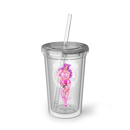 Cassandra Featherstone x Artsiidaisy 'Rogue' (Faetal Attraction) Suave Acrylic Cup