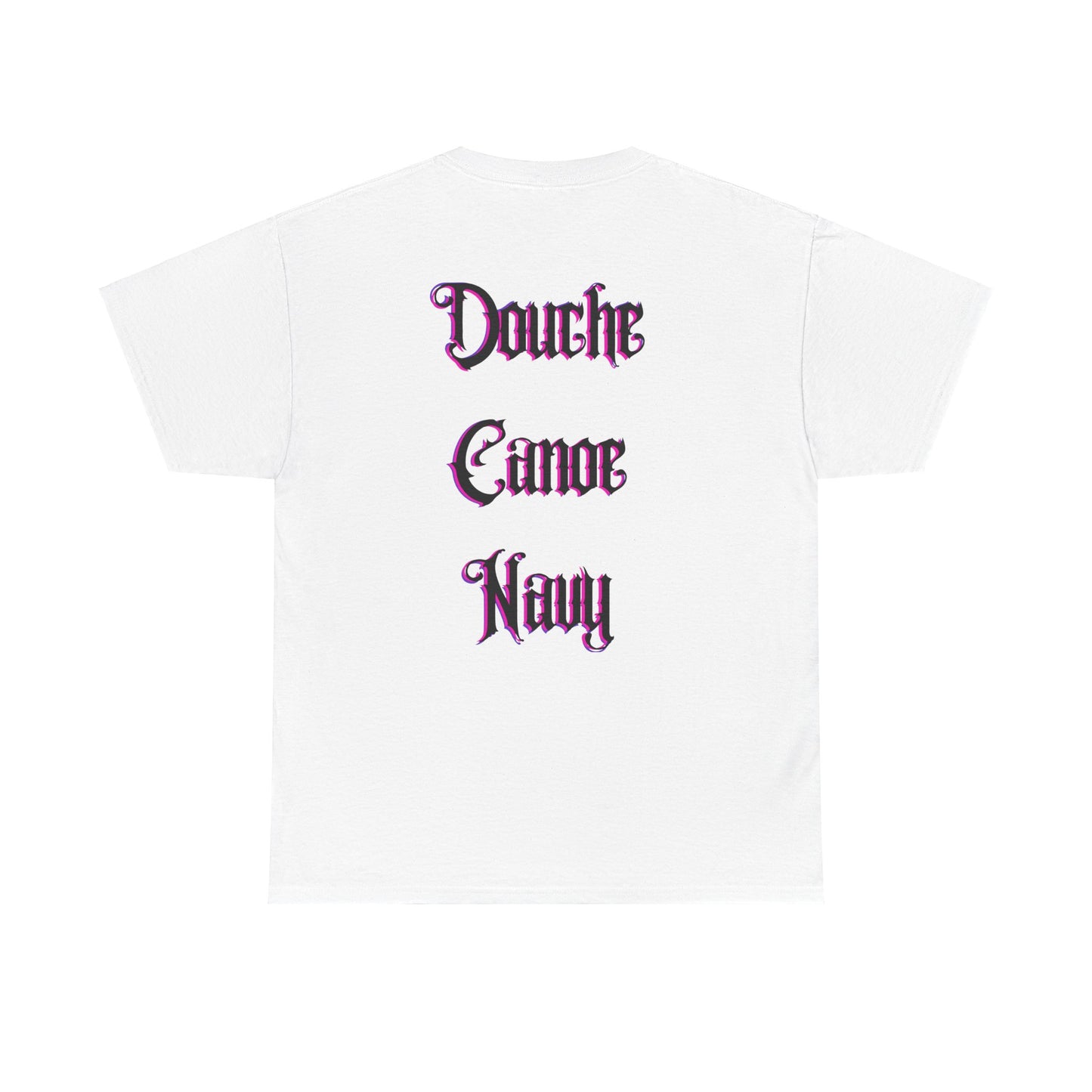 Douche Canoe Navy Unisex Heavy Cotton Tee