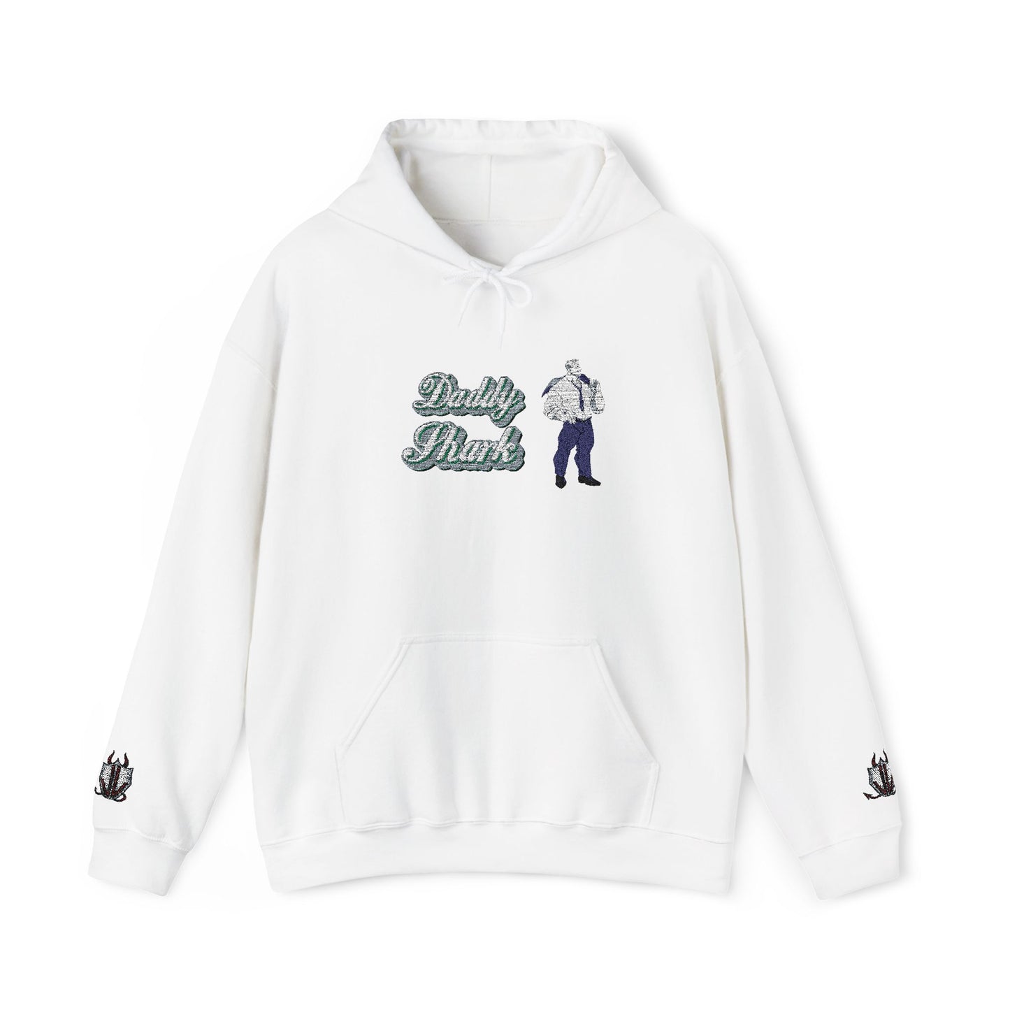 'Daddy Shark' Cassandra FeatherstonexPhantom Dame Unisex Heavy Blend™ Hooded Sweatshirt