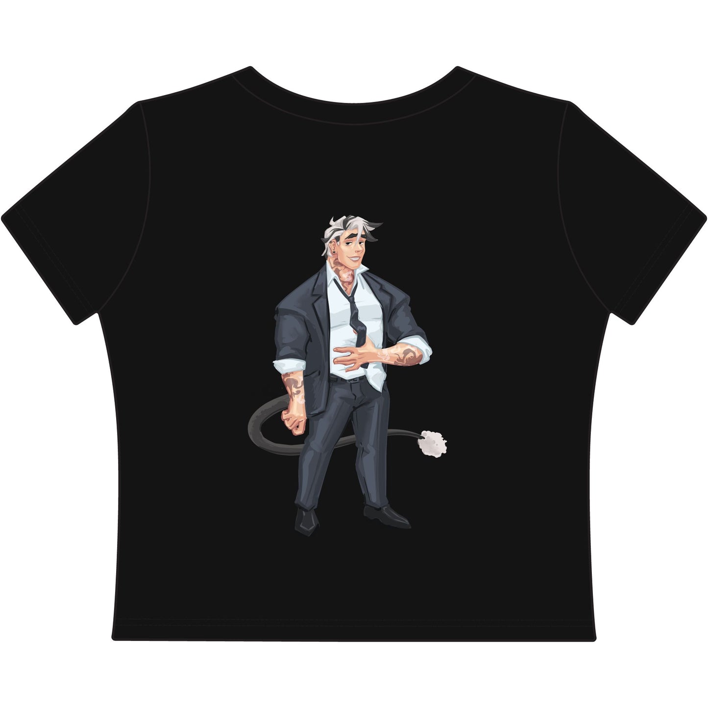 Cassandra Featherstone x Phantom Dame Salem Women Baby Tee