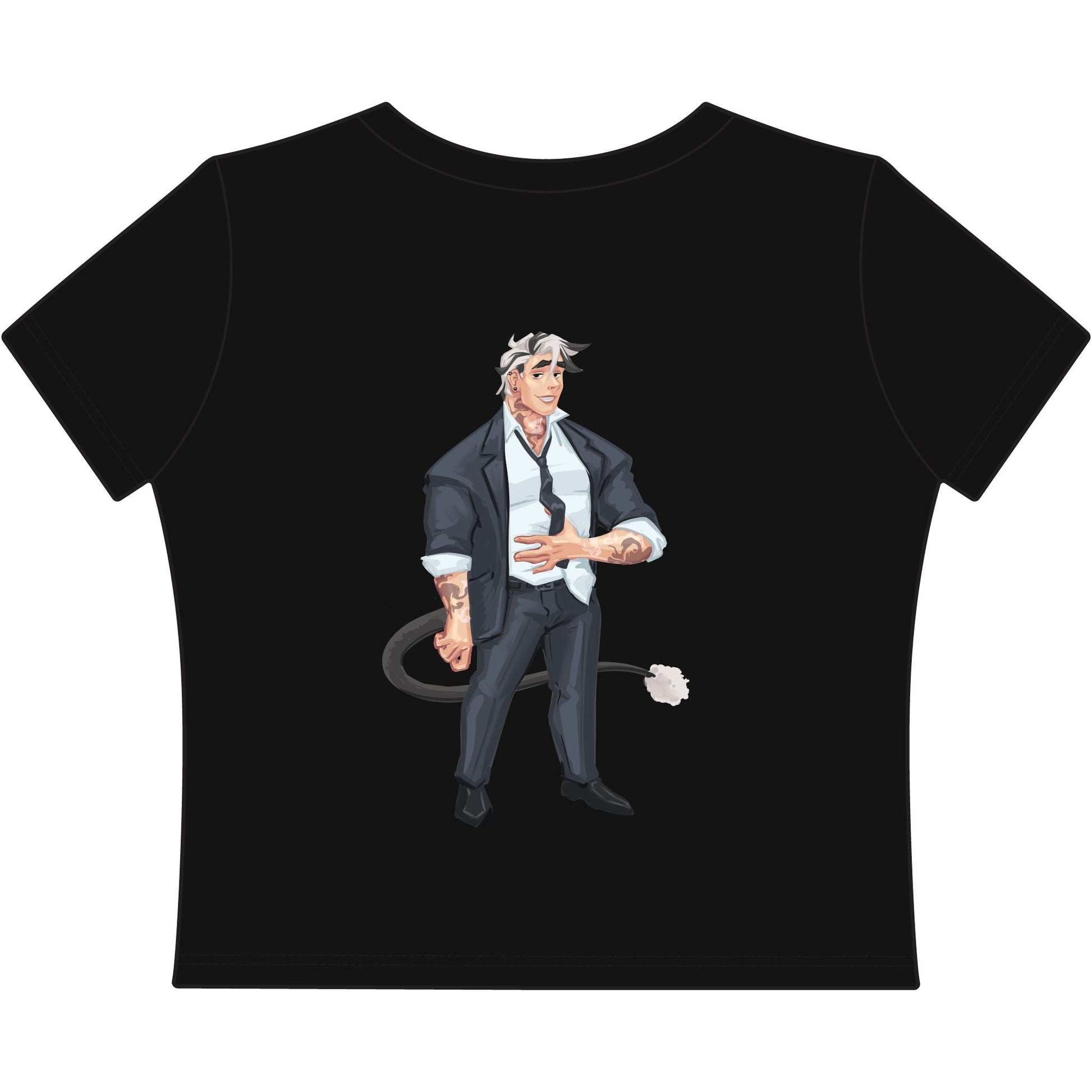 Cassandra Featherstone x Phantom Dame Salem Women Baby Tee