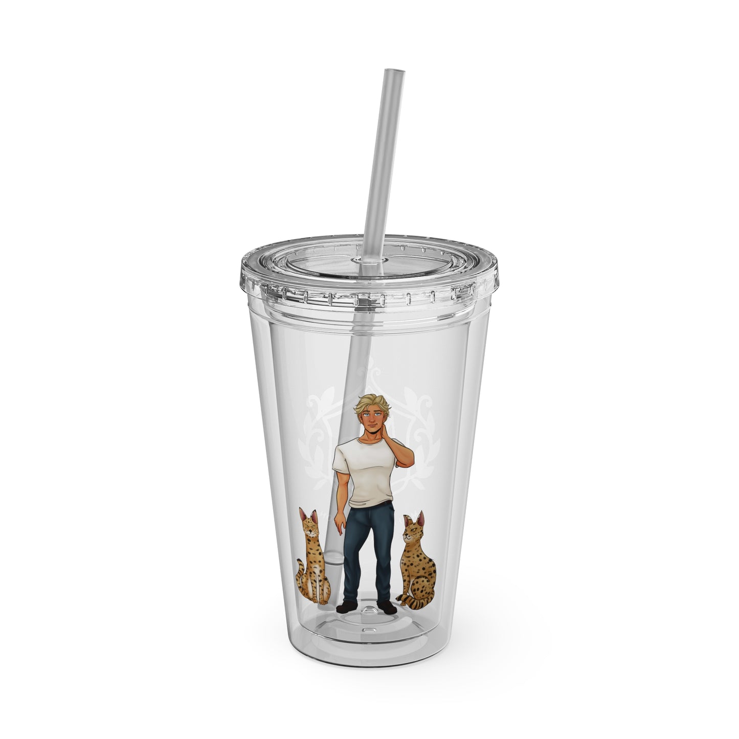 Cassandra Featherstone x Honeyy.Fae 'Wolfie' Suave Acrylic Cup