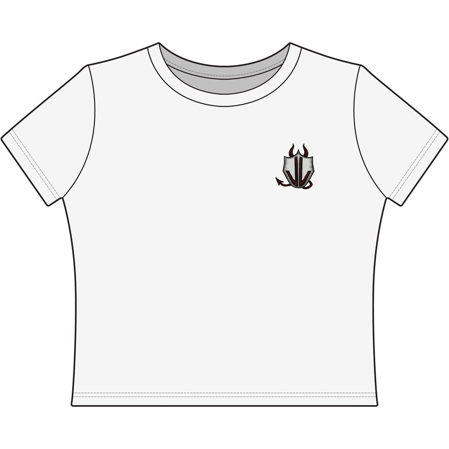 Cassandra Featherstone x Phantom Dame KKDottie Women's Baby Tee