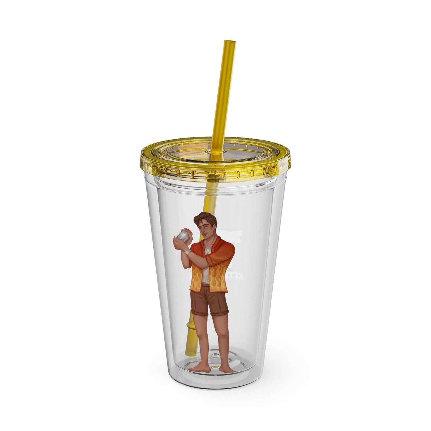 Cassandra Featherstone x Artsiidaisy Javier Acrylic Cup
