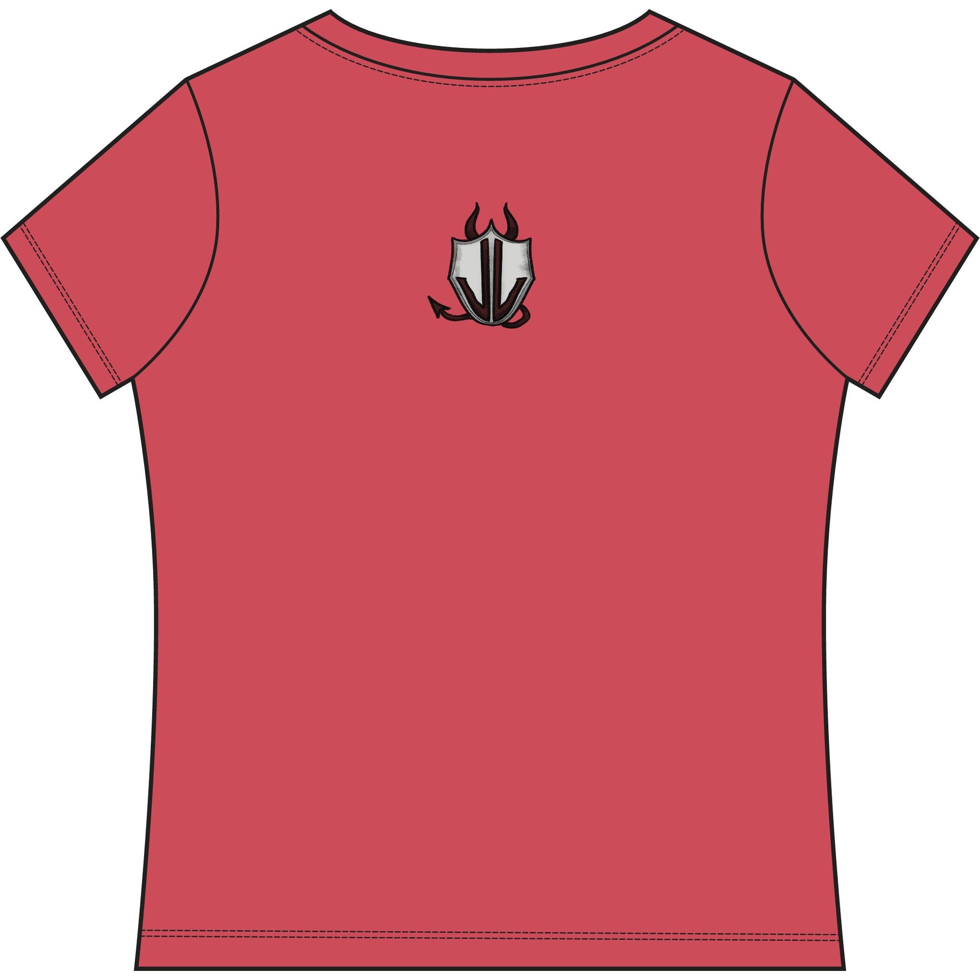 Neurosparkly Woman Game V-Neck Tee