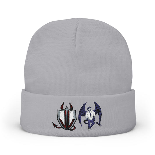 'Oriel' Cassandra Featherstone x Phantom Dame Knit Beanie (Embroidery)