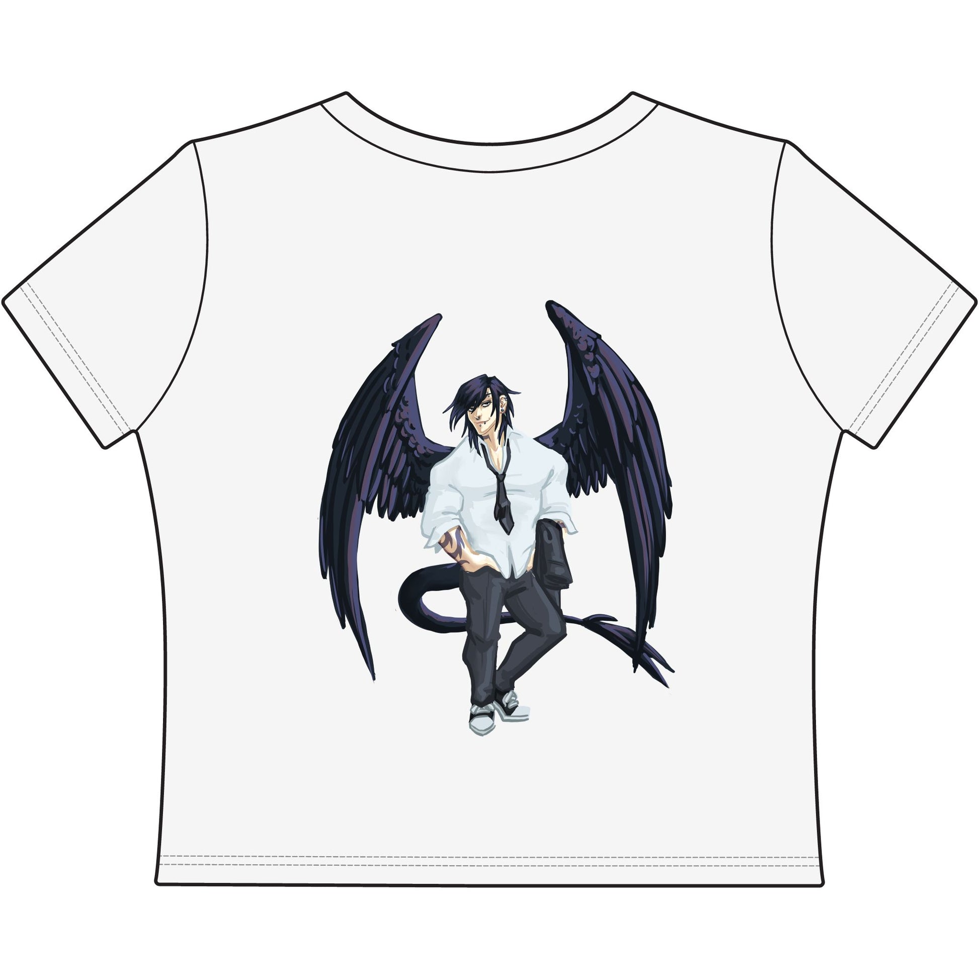 Cassandra Featherstone x Phantom Dame Oriel Women Baby Tee