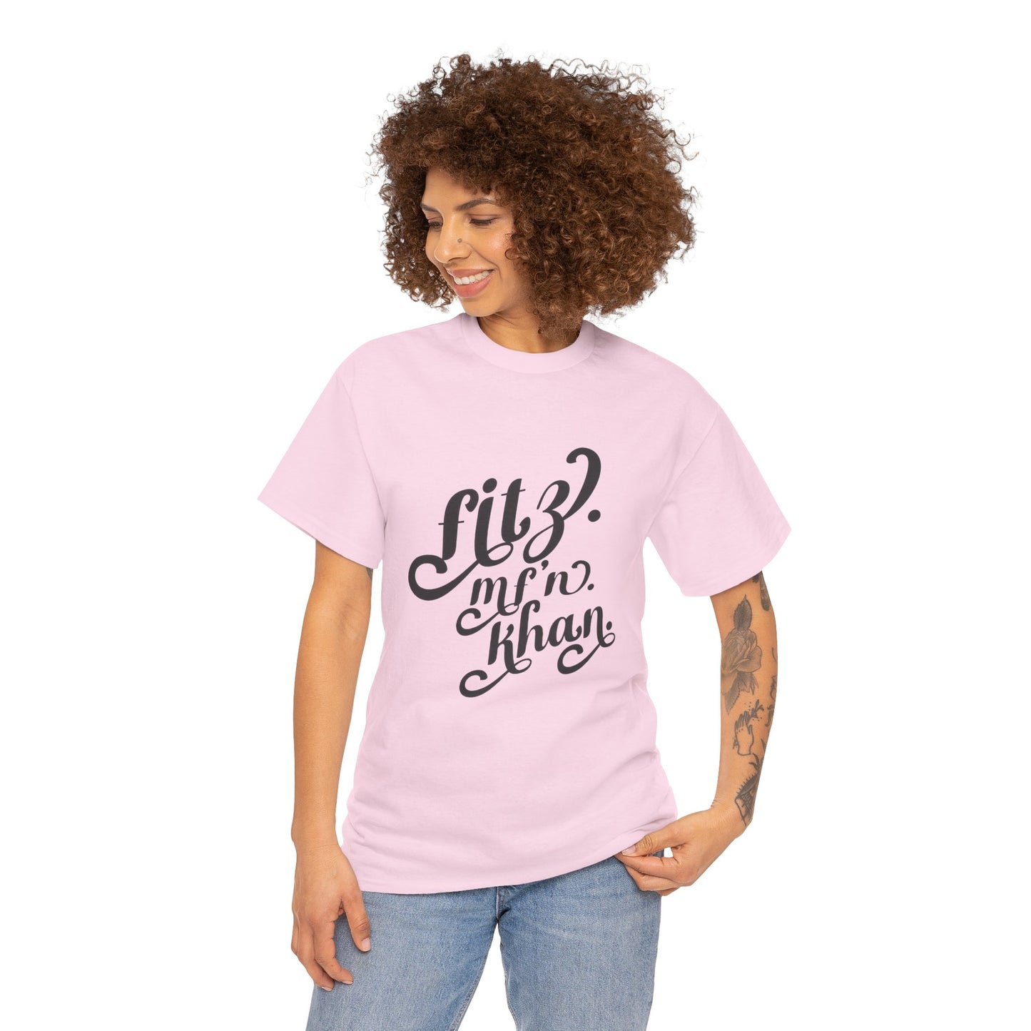 Fitz MF'N Khan Unisex Heavy Cotton Tee