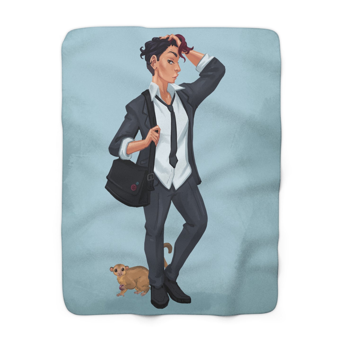 Cassandra Featherstone xPhantom Dame KKDottie Fleece Blanket
