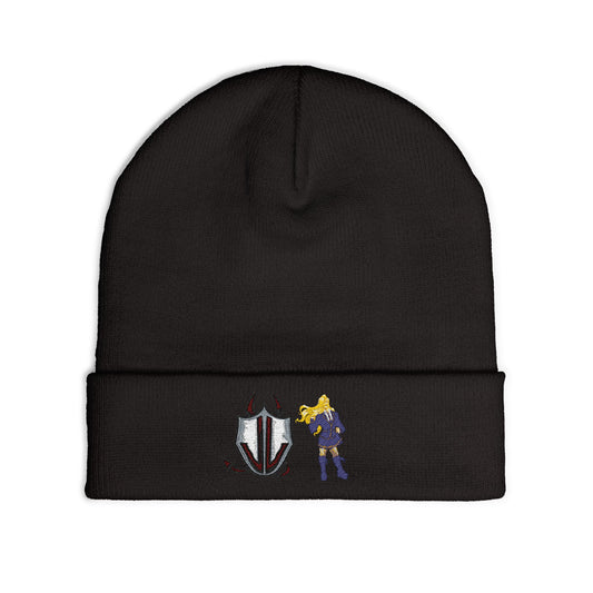 'Xerxes' Cassandra Featherstone x Phantom Dame Knit Beanie (Embroidery)