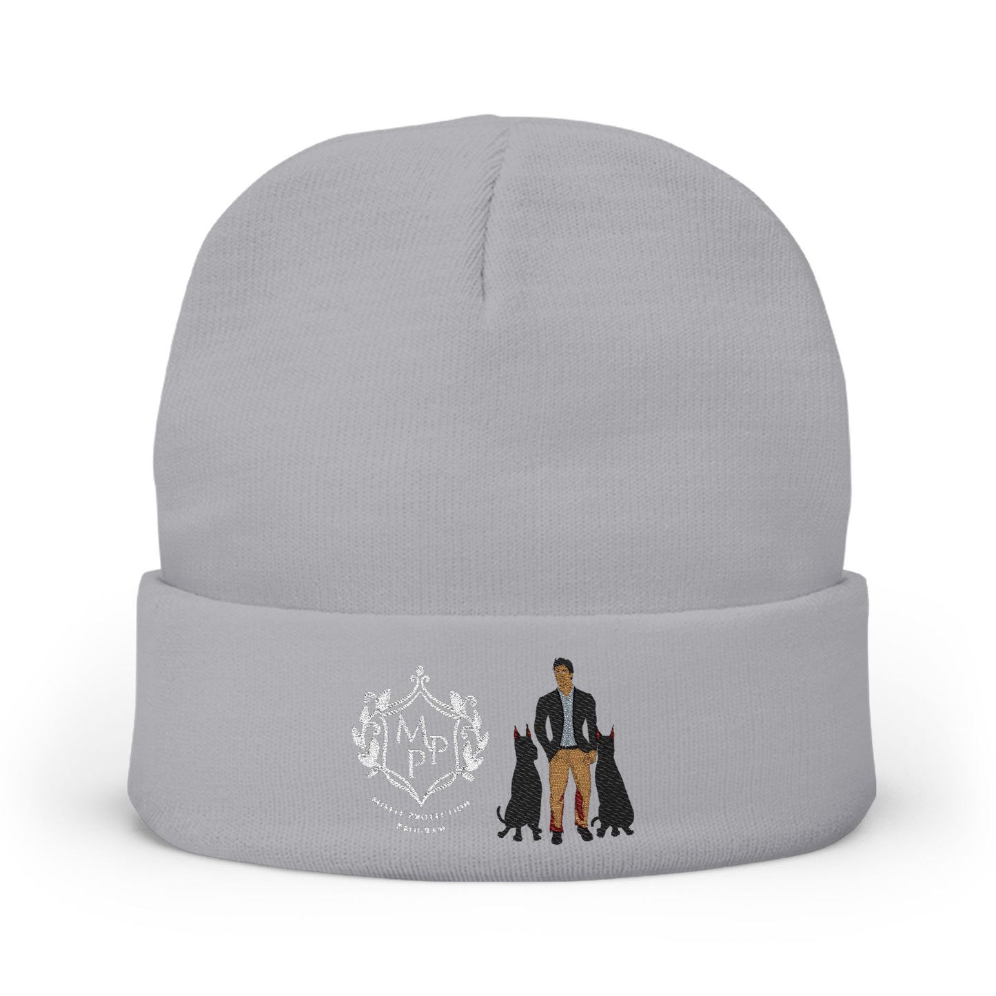 'Teddy' Cassandra Featherstone x Honeyy.Fae Knit Beanie (Embroidery)