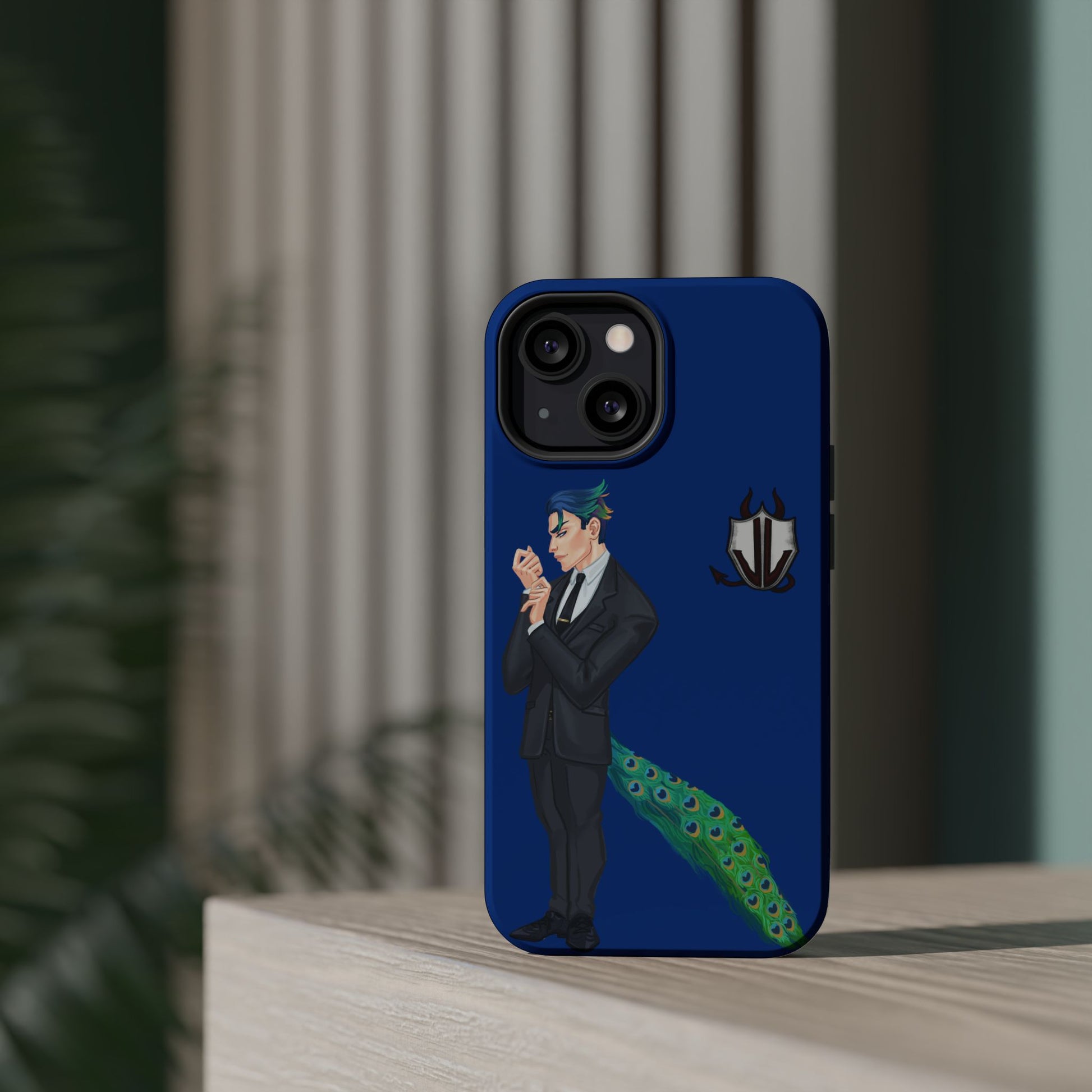 Cassandra Featherstone x Phantom Dame "Anton" MagSafe Tough Cases When aesthetics meet function, the MagSafe case is born. Equipped with a dual-layer polycarbonate layer, the MagSafe case delivers impeccable protection thanks to its durable, flexible, imp