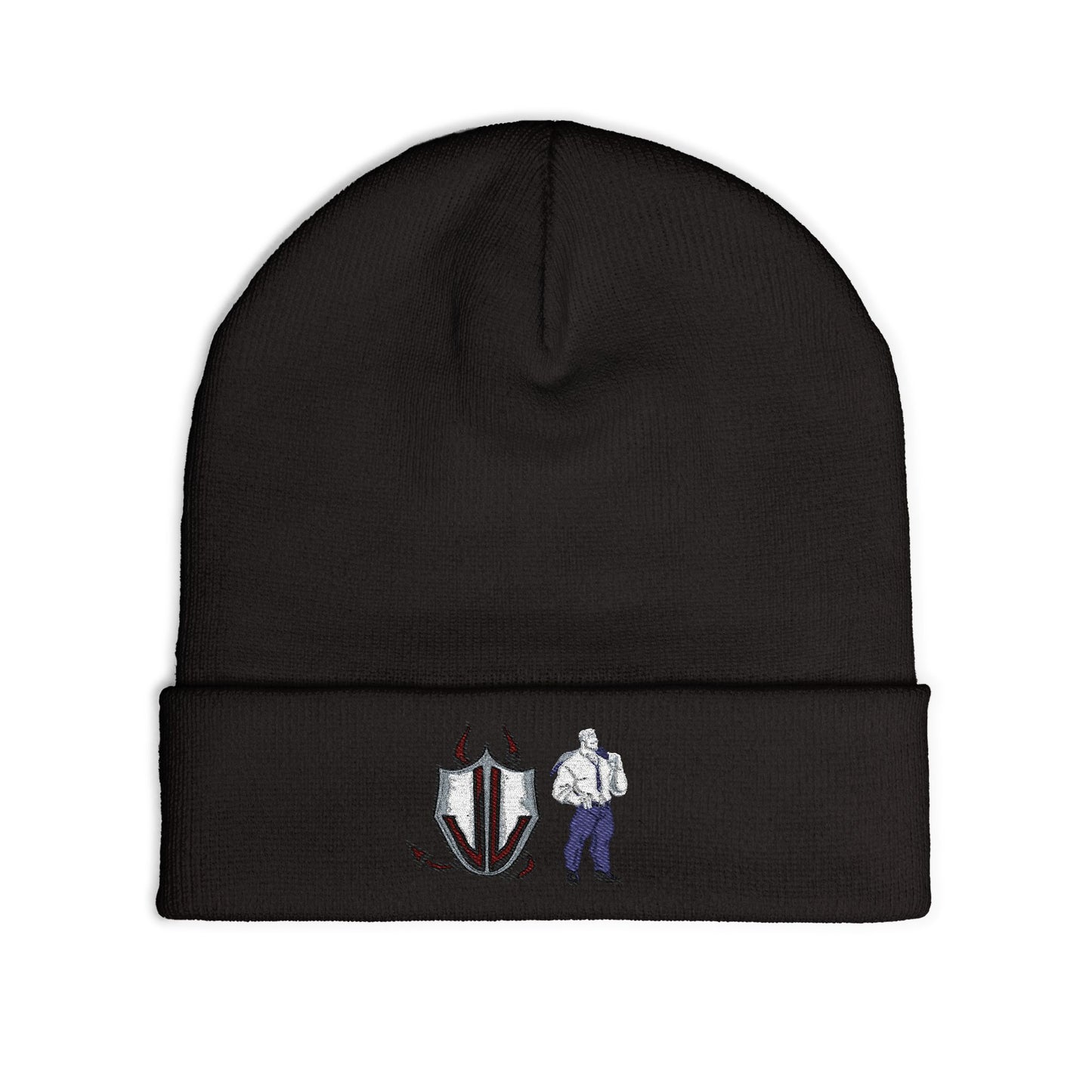 'Slash' Cassandra Featherstone x Phantom Dame Knit Beanie (Embroidery)