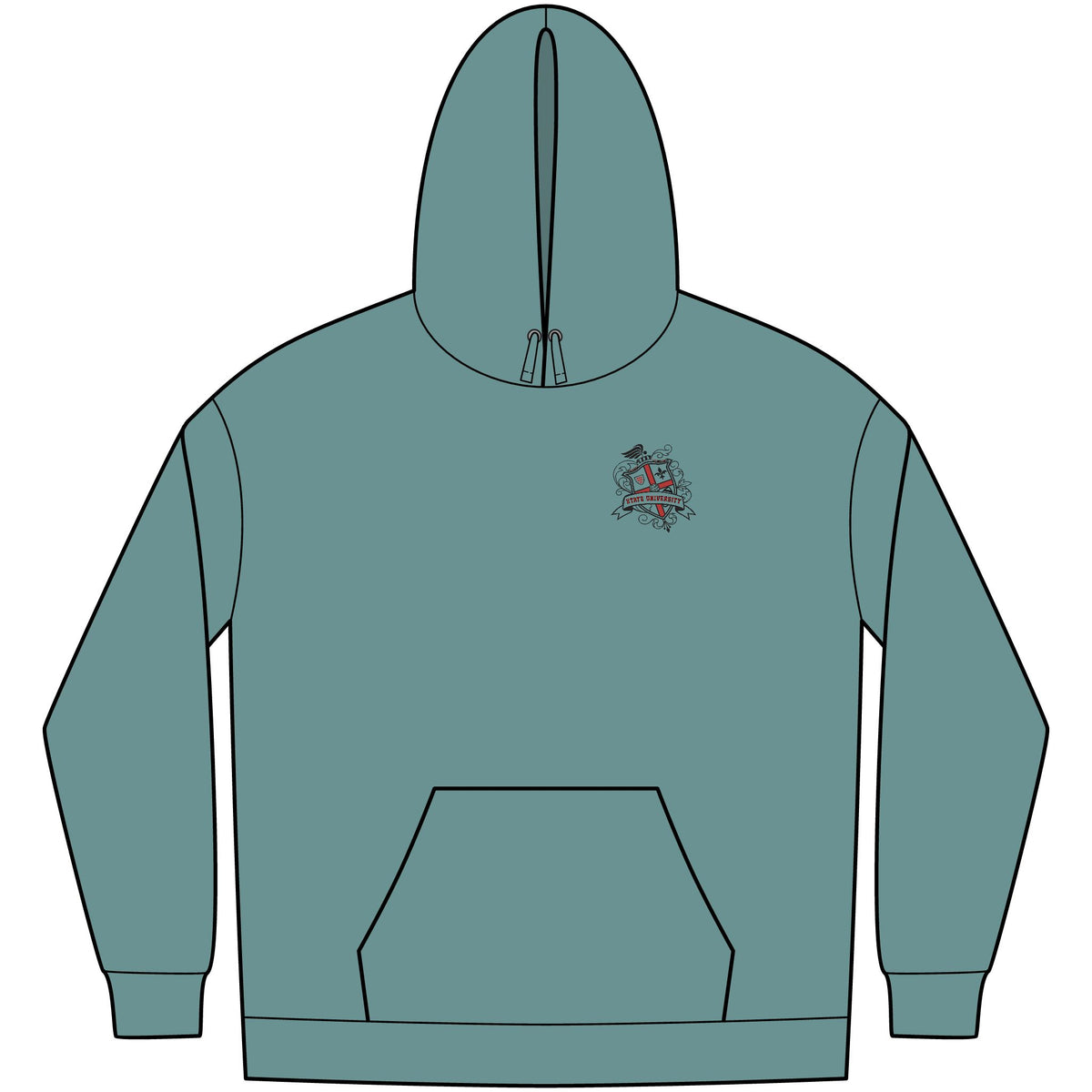 I Could Be Meaner SSU Men's Fleece Hoodie