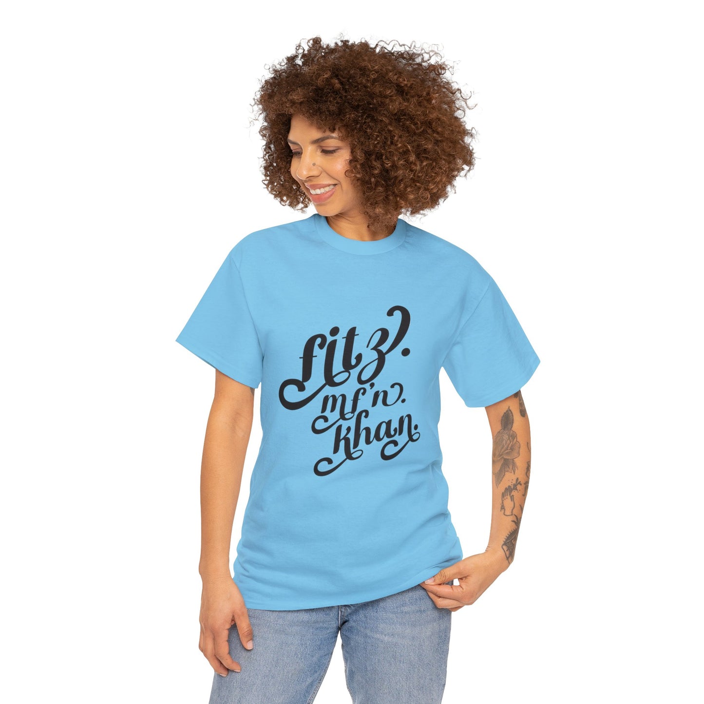 Fitz MF'N Khan Unisex Heavy Cotton Tee