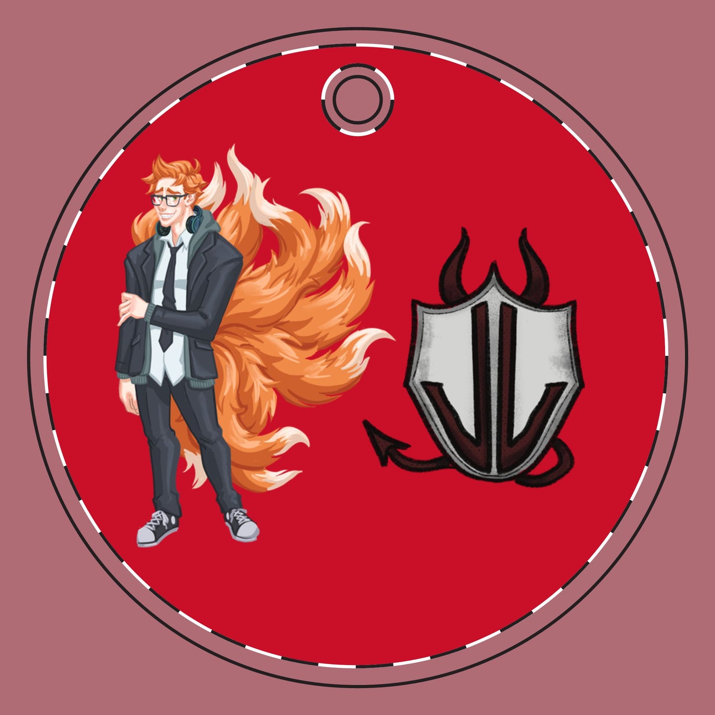 Zavida (Cassandra Featherstone x Phantom Dame) Discordia Ceramic Christmas Ornaments