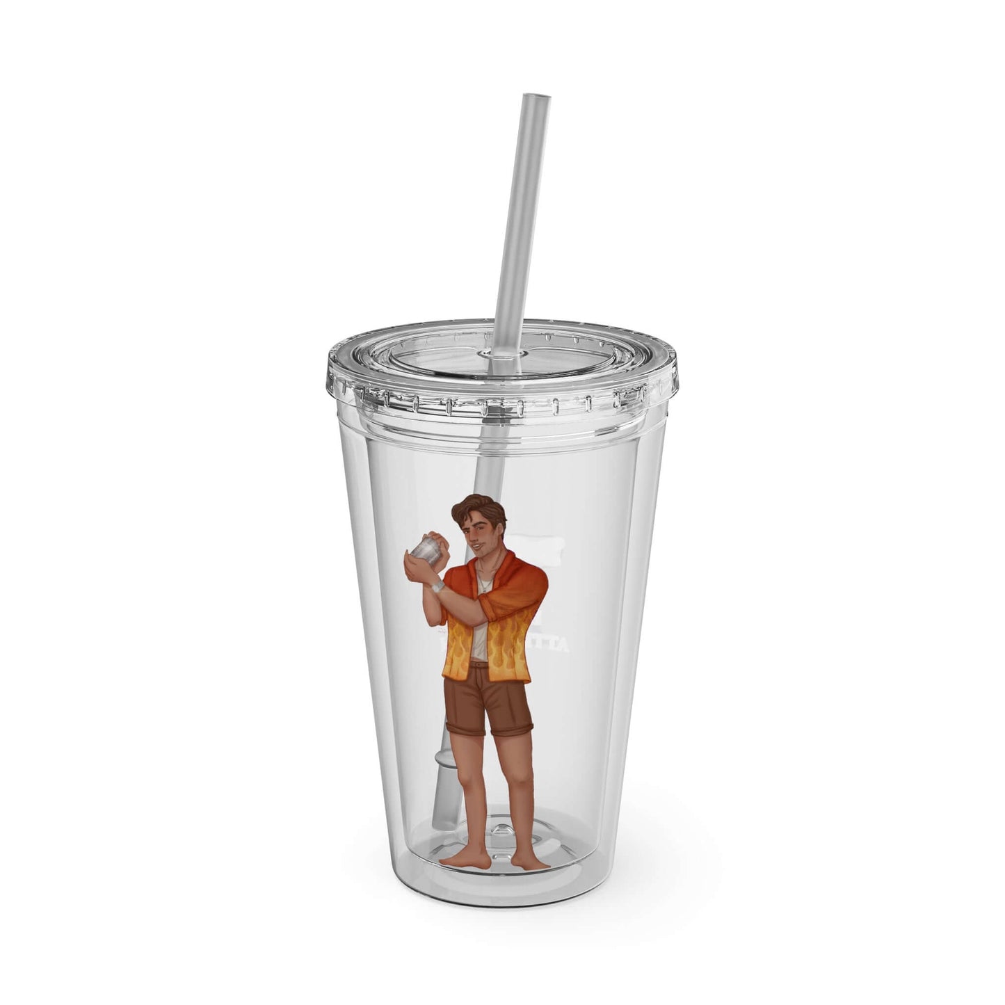Cassandra Featherstone x Artsiidaisy Javier Acrylic Cup