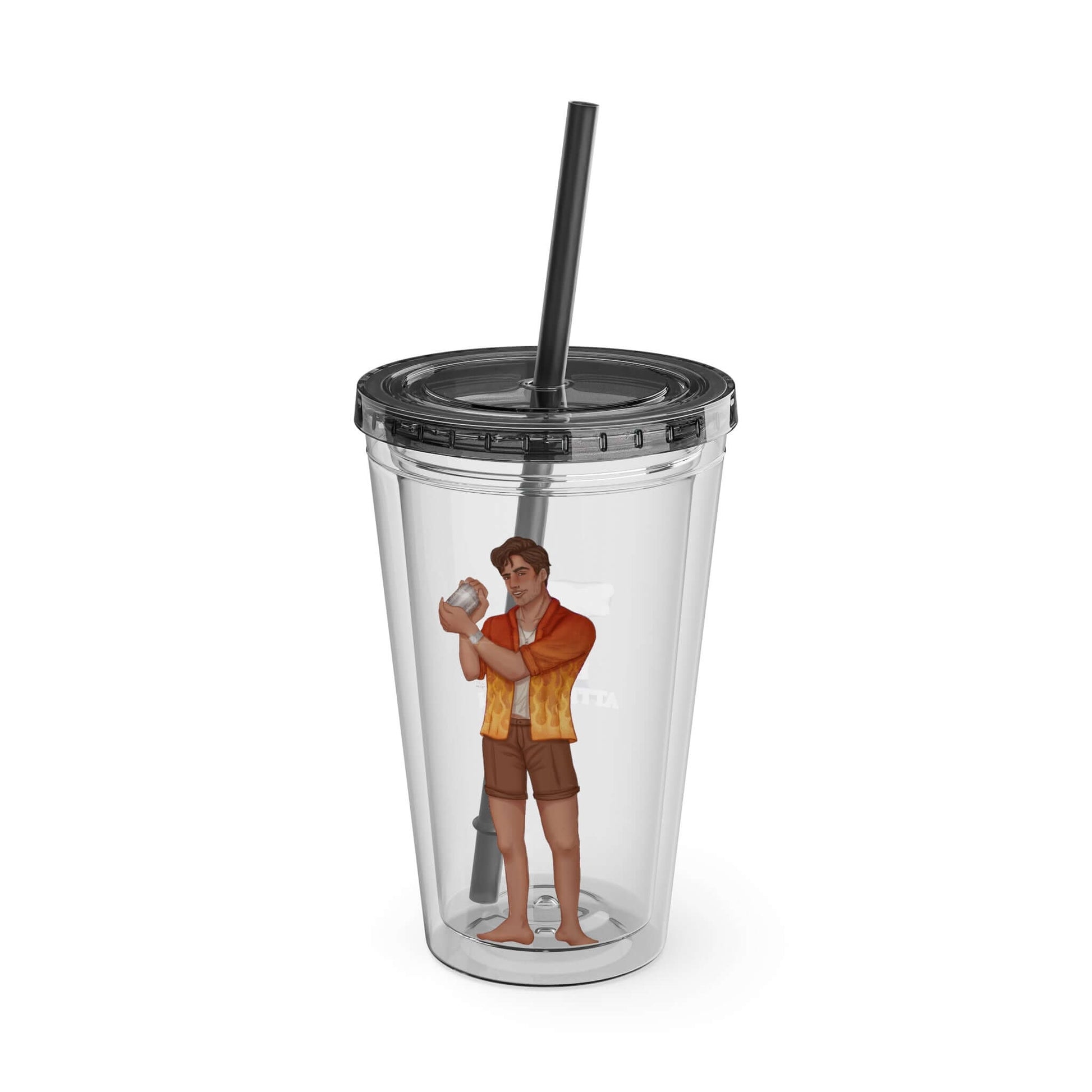 Cassandra Featherstone x Artsiidaisy Javier Acrylic Cup