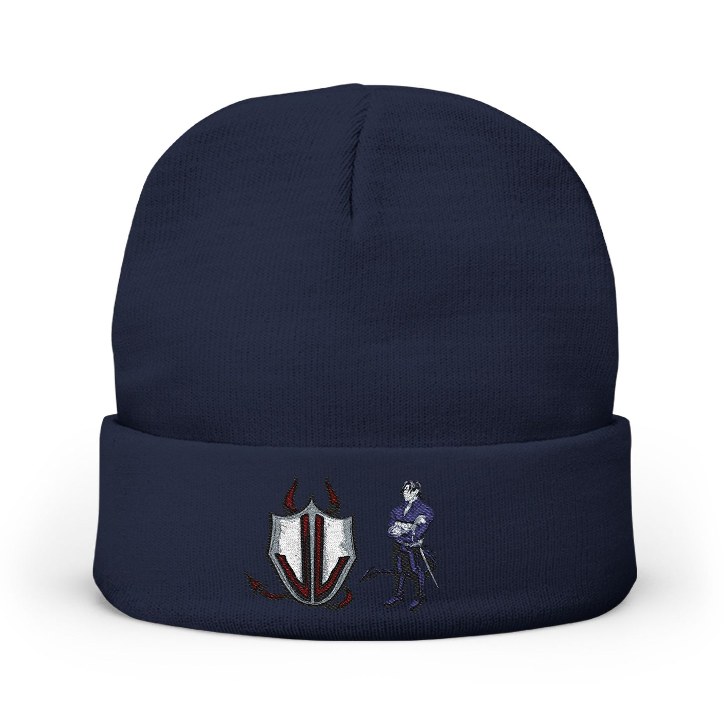 'Jasper' Cassandra Featherstone x Phantom Dame Knit Beanie (Embroidery)