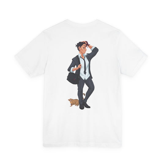 Cassandra Featherstone x Phantom Dame KK  Unisex Jersey Short Sleeve Tee