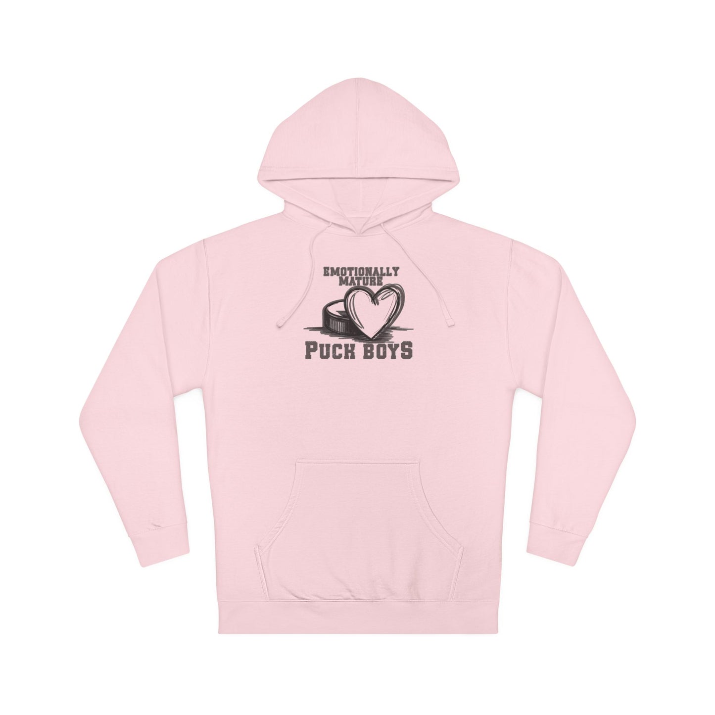 EMOTIONALLY MATURE PUCKBOYS Unisex Hooded Sweatshirt