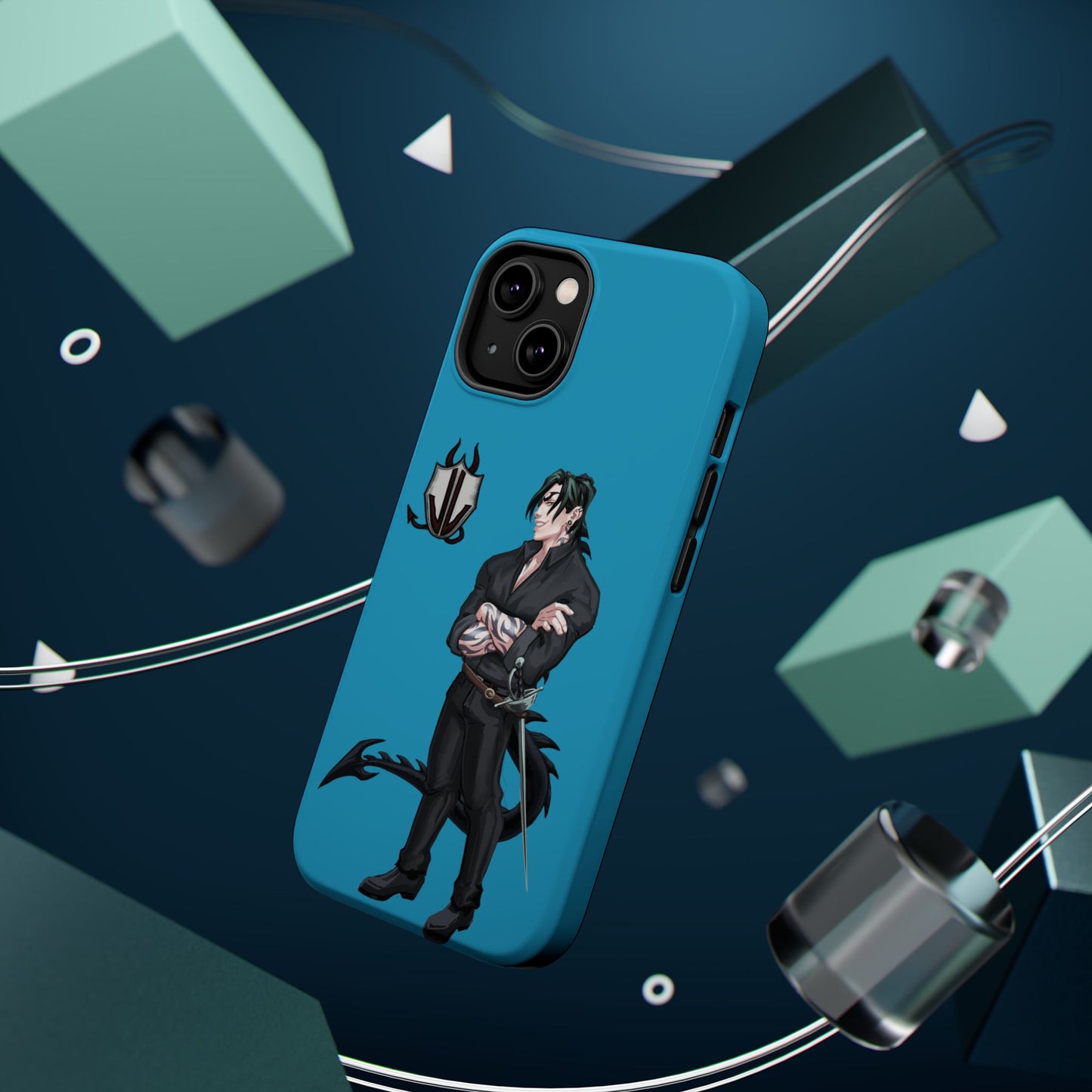 Cassandra Featherstone x Phantom Dame "Jasper" MagSafe Tough Cases