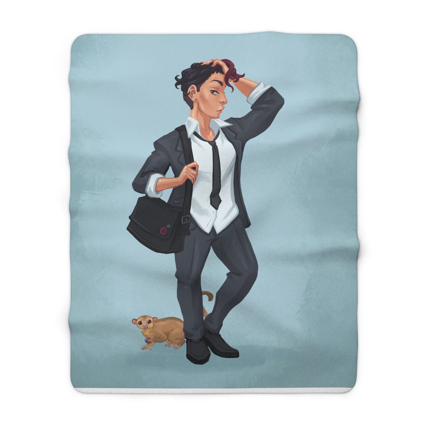 Cassandra Featherstone xPhantom Dame KKDottie Fleece Blanket