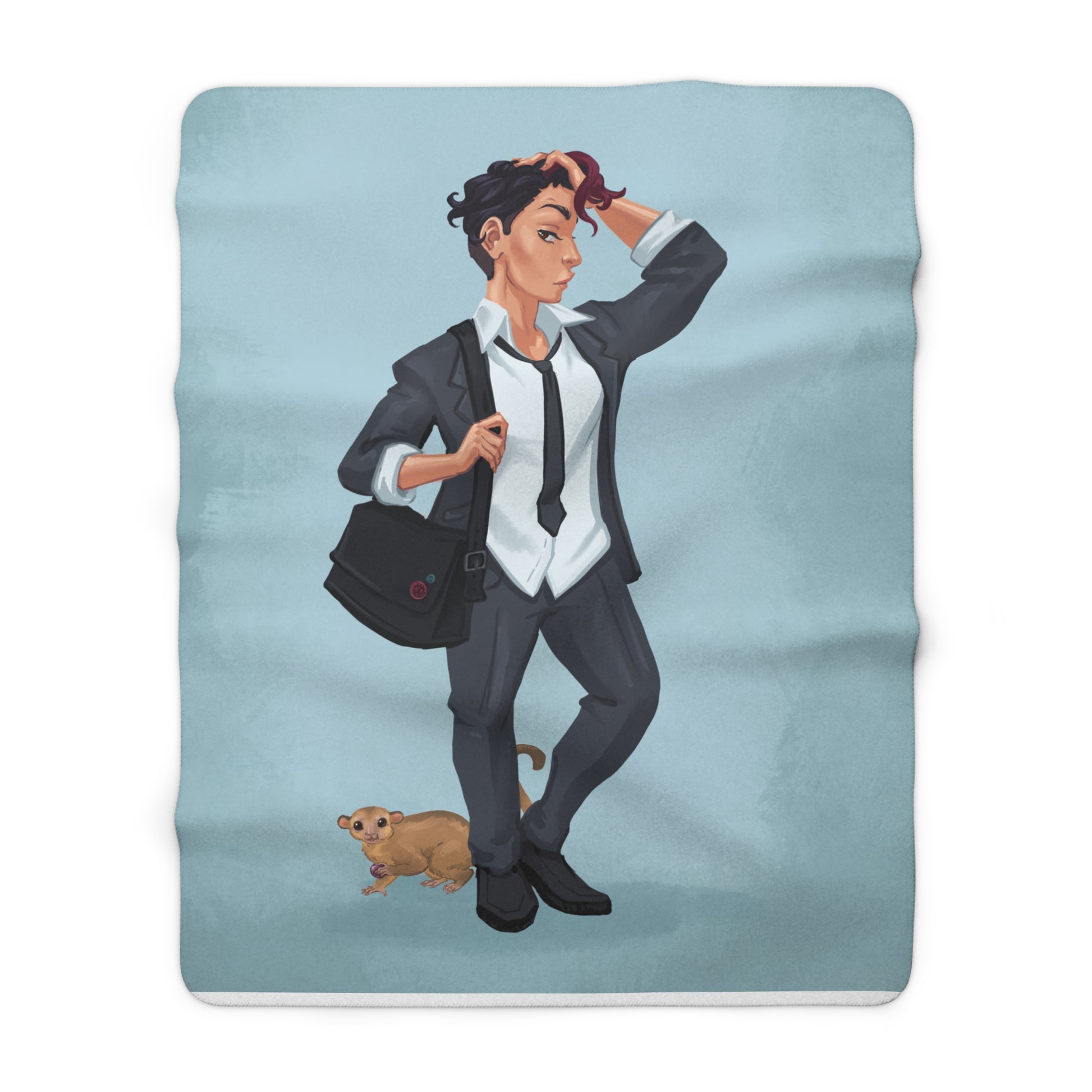 Cassandra Featherstone xPhantom Dame KKDottie Fleece Blanket