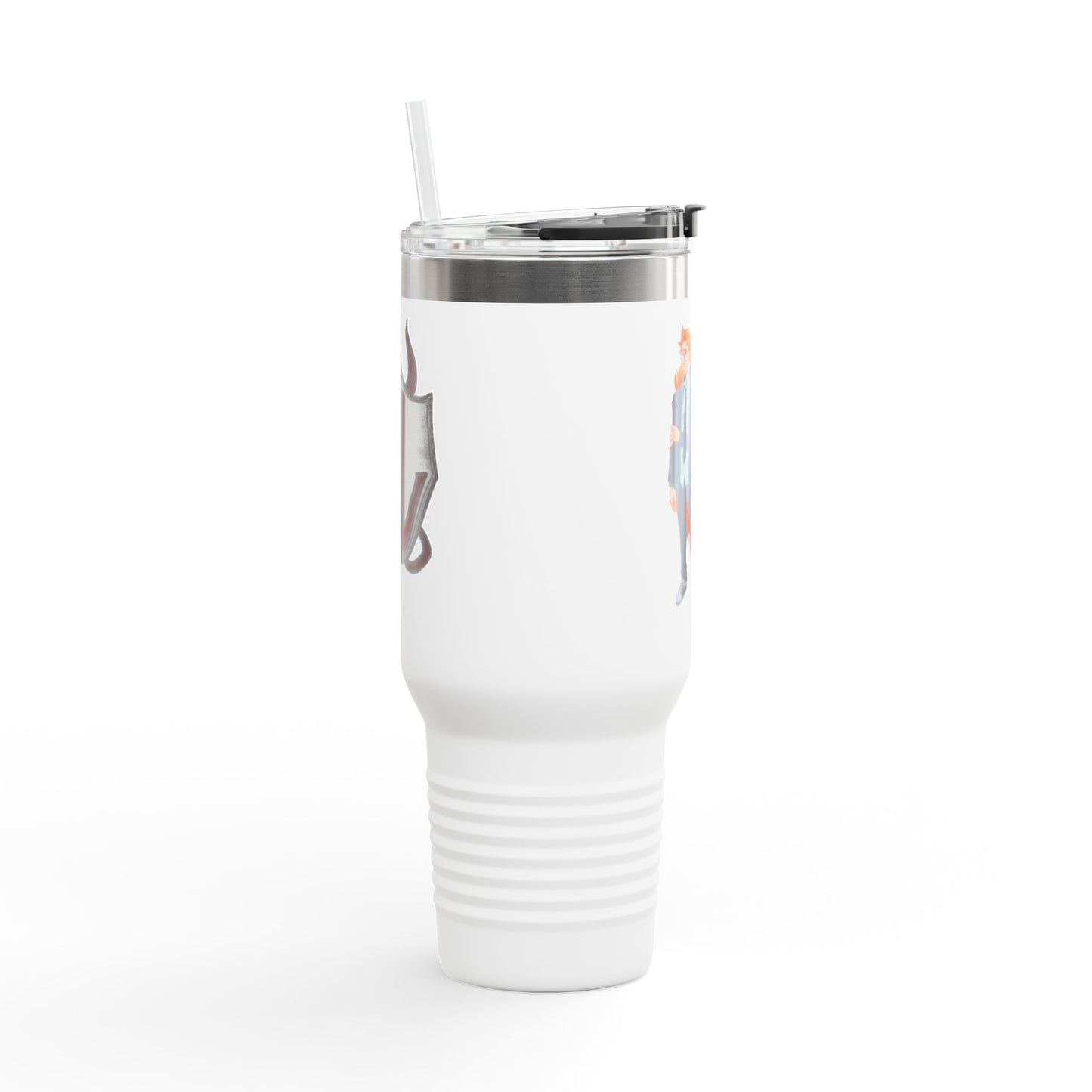 Cassandra Featherstone x Phantom Dame 'Zavida' (Discordia University) Insulated Travel Mug, 40oz