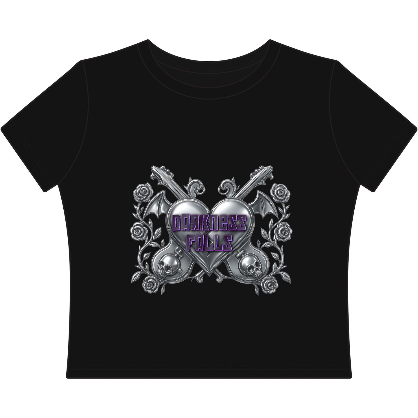 Darkness Falls Women's Baby Tee