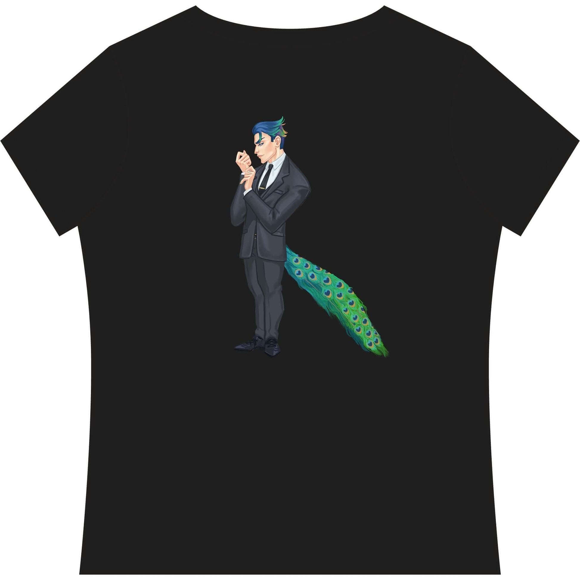 Cassandra Featherstone x Phantom Dame Anton Band Tee V NeckCassandra Featherstone x Phantom Dame Anton Band Tee V Neck
