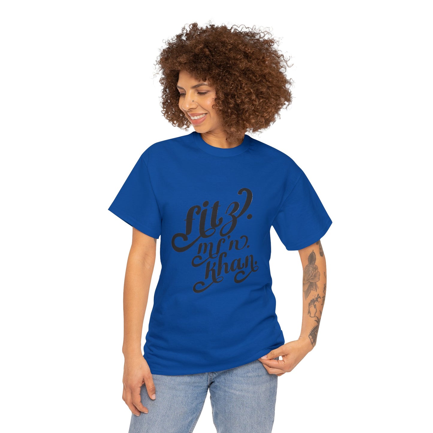 Fitz MF'N Khan Unisex Heavy Cotton Tee