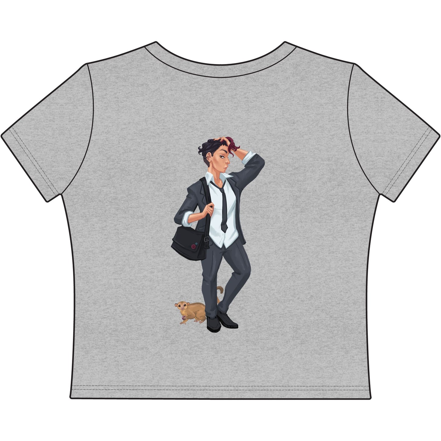 Cassandra Featherstone x Phantom Dame KKDottie Women's Baby Tee