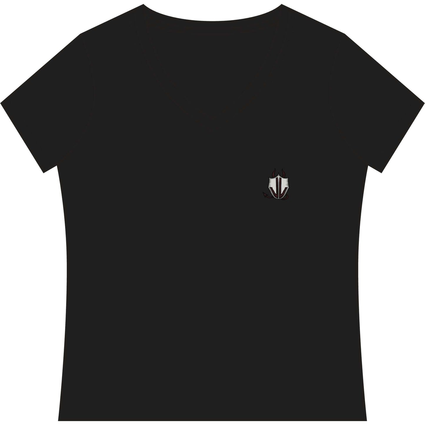 Cassandra Featherstone x Phantom Dame KK Band Tee V Neck