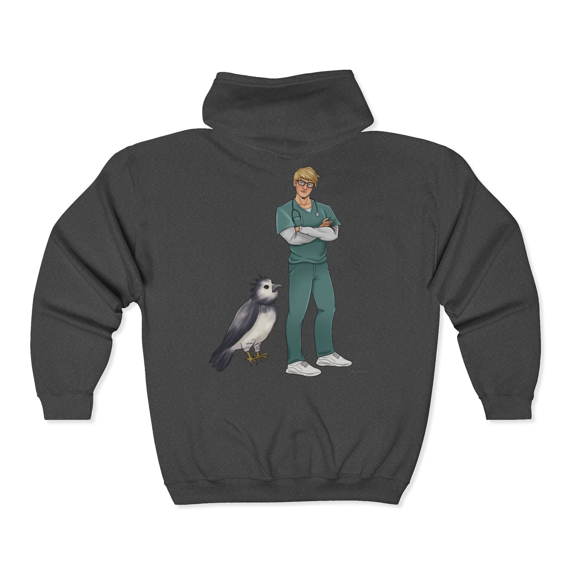 Cassandra Featherstone x Honeyy.Fae 'Presley' Full Zip Hooded Sweatshirt S M L XL 2XL 3XL Width, in 19.25 21.26 23.23 25.24 27.24 29.25 Length, in 26.97 27.99 28.98 30.00 30.98 31.97 Sleeve length, in 33.98 35.00 35.98 36.97 37.99 38.98 The classic comfy