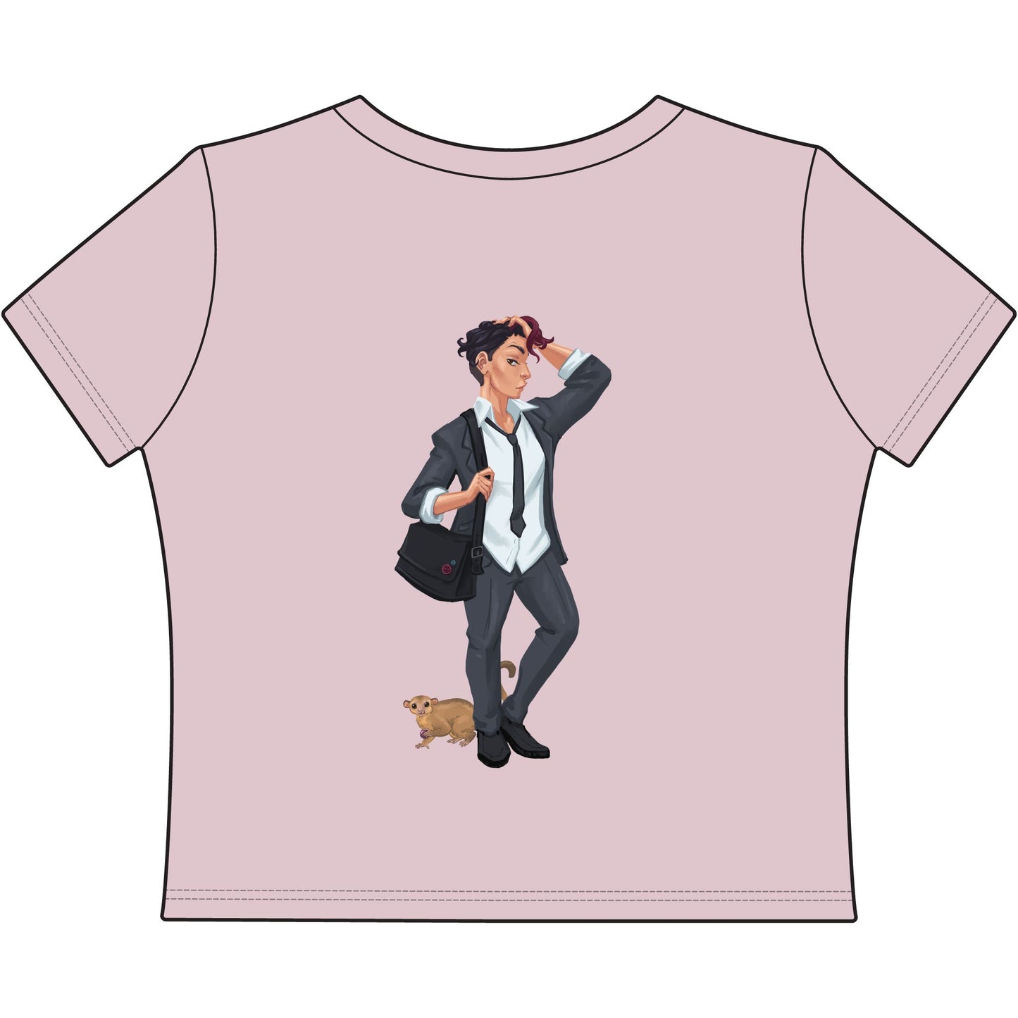 Cassandra Featherstone x Phantom Dame KKDottie Women's Baby Tee