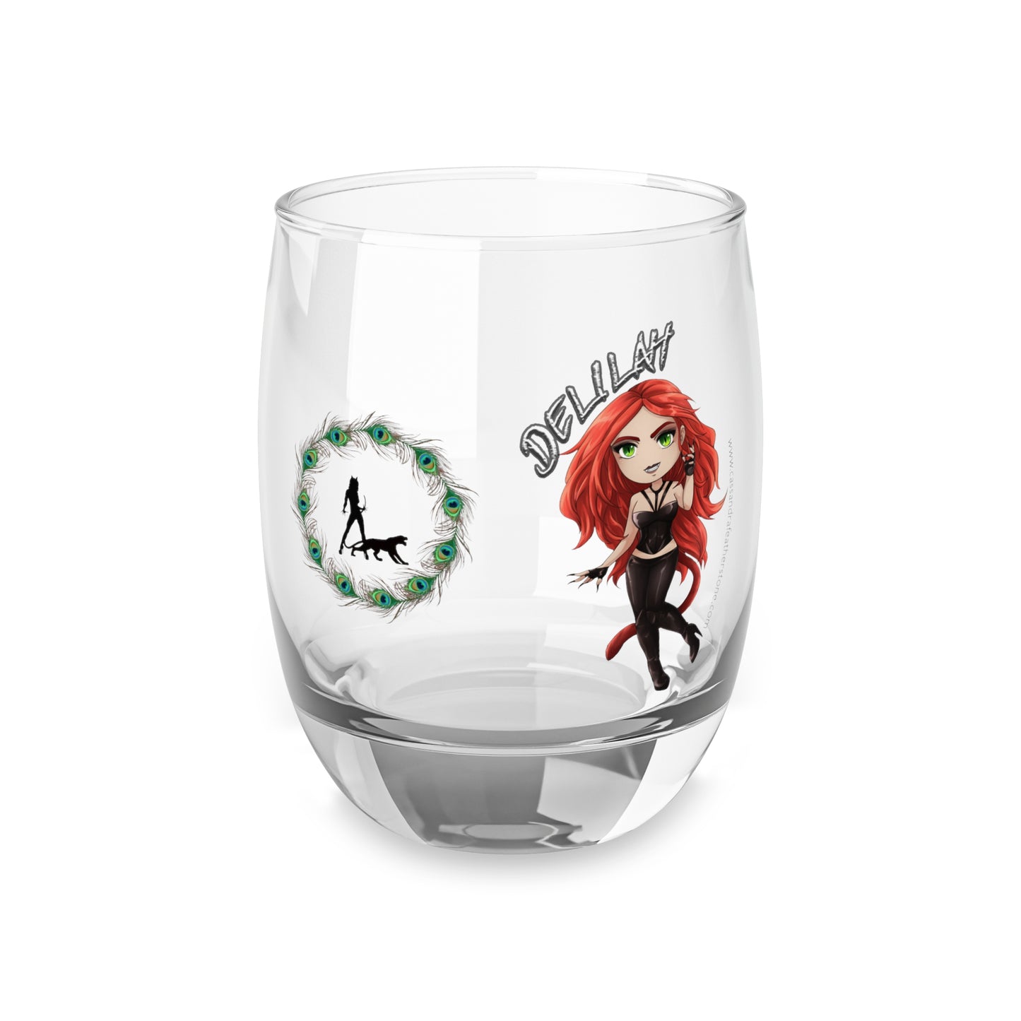 Cassandra Featherstone x Krisseymage 'Delilah' Stemless Glass