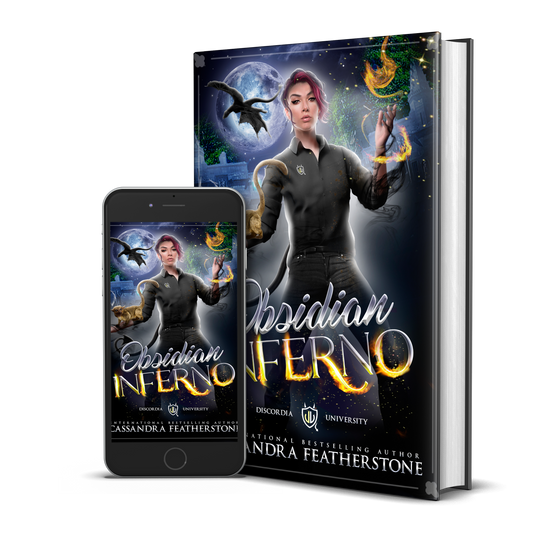 Preorder- Obsidian Inferno (Discordia University Book Four)