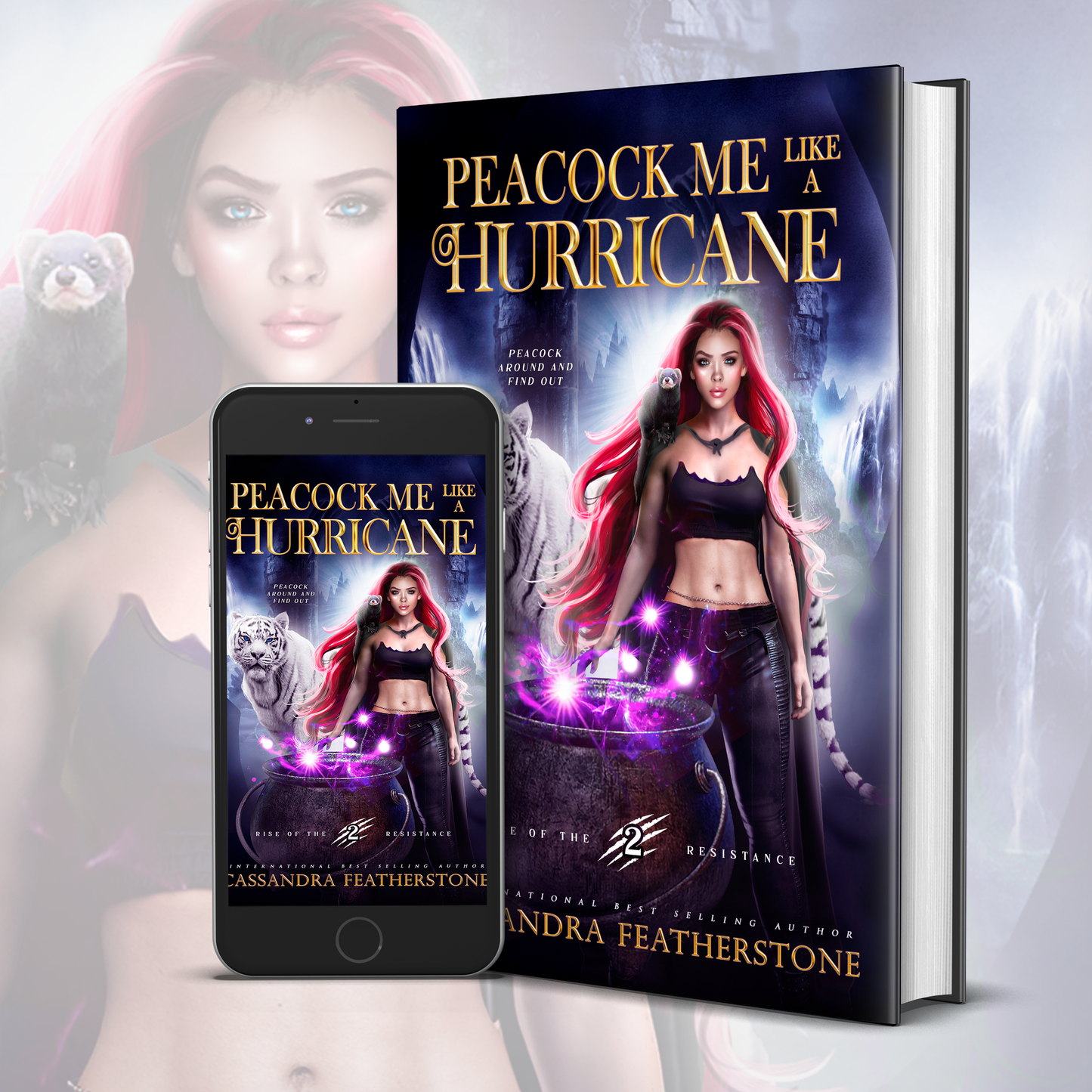 Peacock Me Like A Hurricane (Book Two Rise of the Resistance): A Steamy, Paranormal Shifter Romance