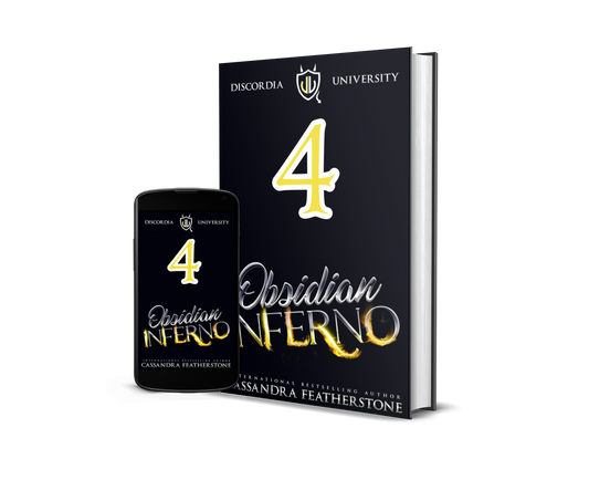 Preorder- Obsidian Inferno (Discordia University Book Four)