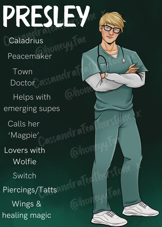 Preorder MPP CHARACTER PRINT PACK-Presley/Euryale (2)