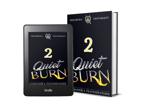 Preorder- Quiet Burn: A Reverse Harem Demon Academy Romance